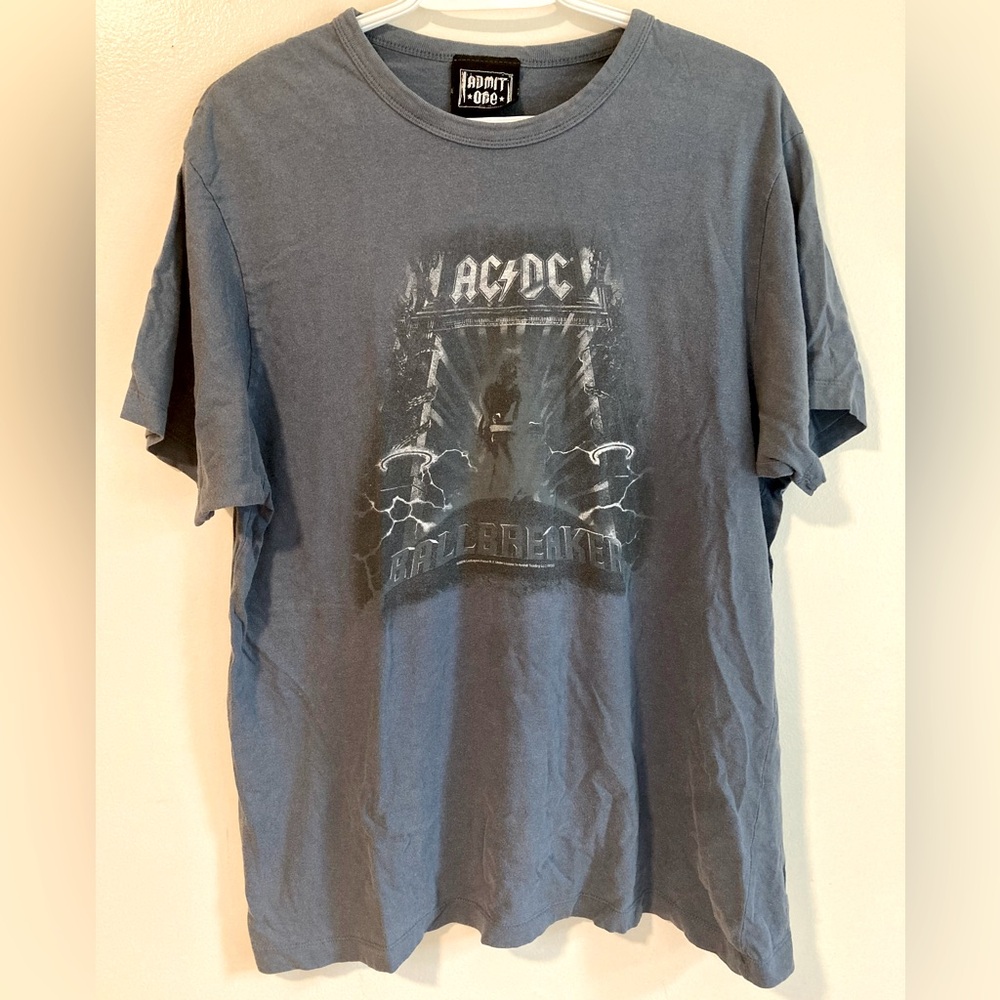 2006 AC/DC Hellbreaker Admit One Men’s Tshirt Extra Large Vintage